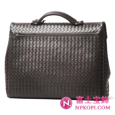 ボッテガヴェネタ/BOTTEGA VENETA/ レザーブリーフケース /コーヒーブラウン122139 v4651 2040